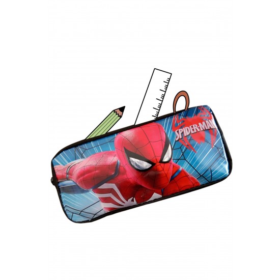 Örümcek Adam İlkokul Çift Bölmeli Kalem Çantası