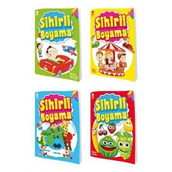 Sihirli Boyama Meyveler,Sebzeler