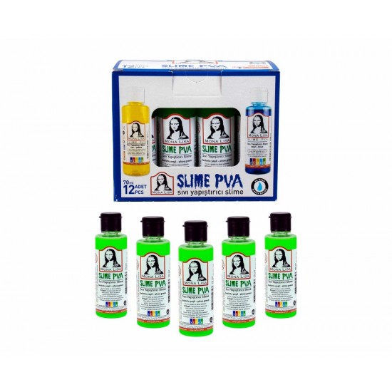 Monalisa Sıvı Slime 70 Ml Fosforlu Yeşil Sl01-14