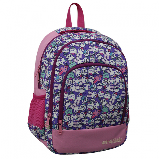 Yıldız Astral Player İlkokul Çantası Takım Tavşan 04267 beslenme-kalemlik