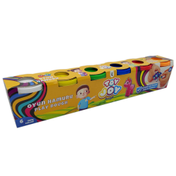 Toy Joy Dough Oyun Hamuru 6 Renk 300 Gram 