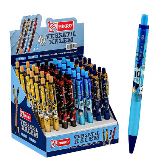 Mikro St. 511-48 Versatil Kalem  0.7Mm Futbol