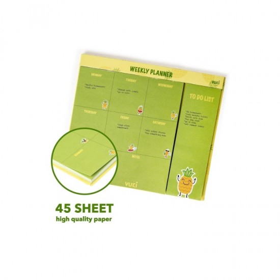 Haftalık Planlayıcı Defter Vuki VK-0097-13