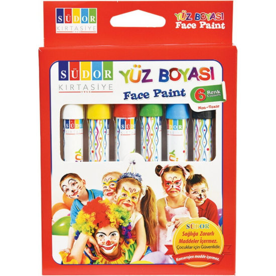 Südor Yüz Boyası 6'Lı Yb01
